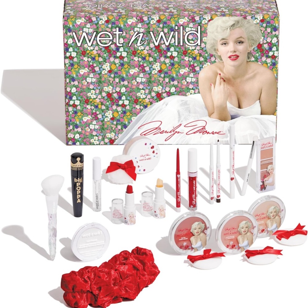 NEW WET N WILD MARILYN MONROE COLLECTION PR BOX MAKEUP SET